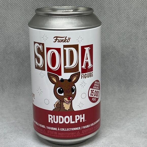Funko Soda 2021 Rudolph the Red Nose Reindeer Pog & Vinyl Figures - Picture 6 of 7